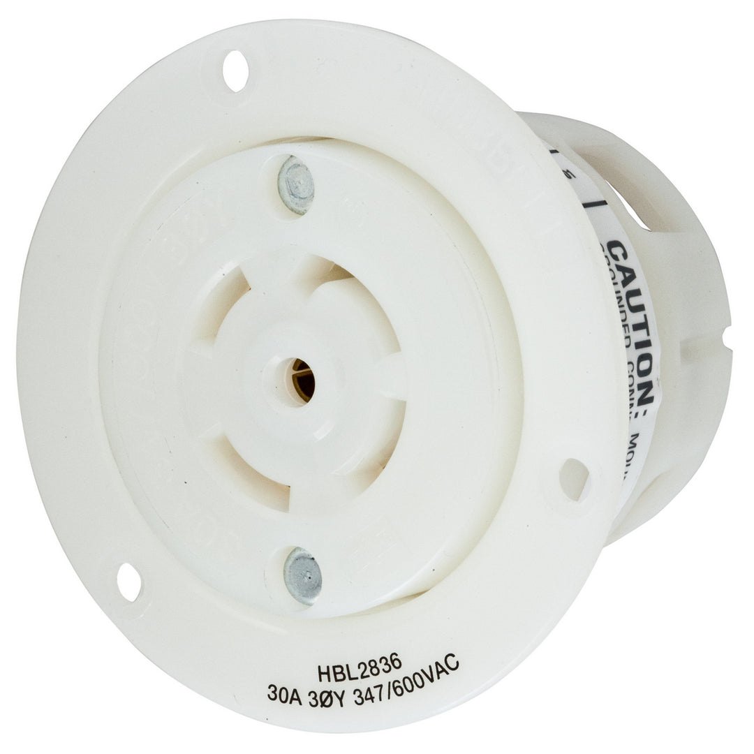 LKG FLG-RCPT, 30A 3PH 347/600V, L23-30R