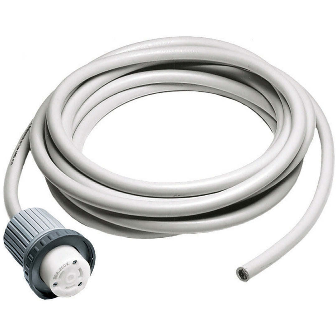 MARINE CABLE, 16A 230V, 25' WHITE (MS90)