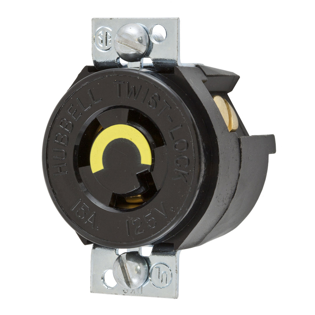 LKG PANEL RCPT, 15A 125V, L5-15R, (MS90)