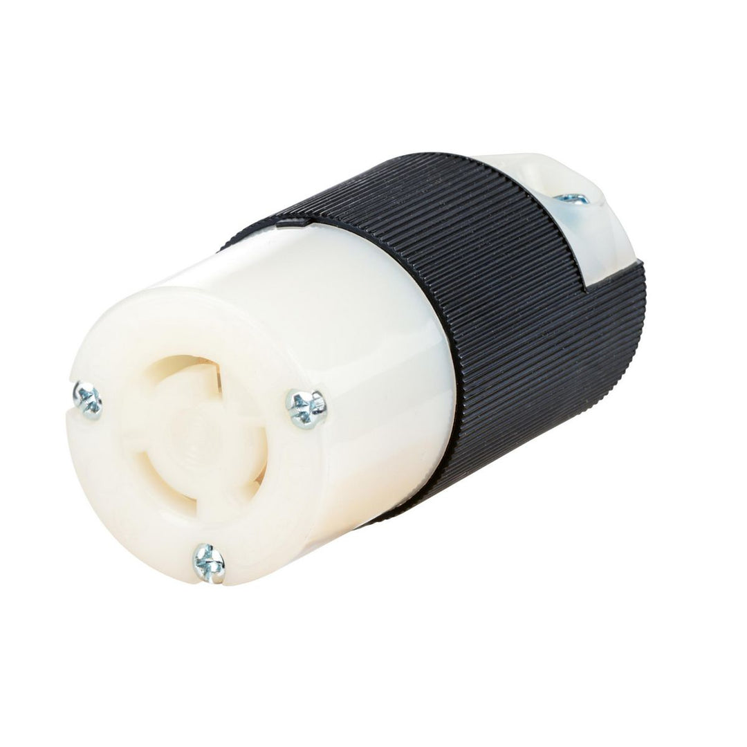 LKG CONN, 15A 277V, L7-15R, B/W, ST