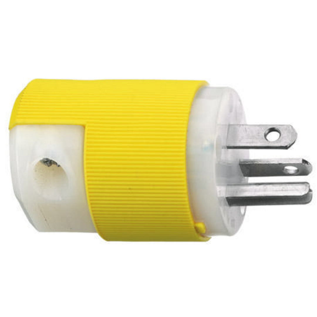 MARINE PLUG, 20A 125V, 5-20P, YL