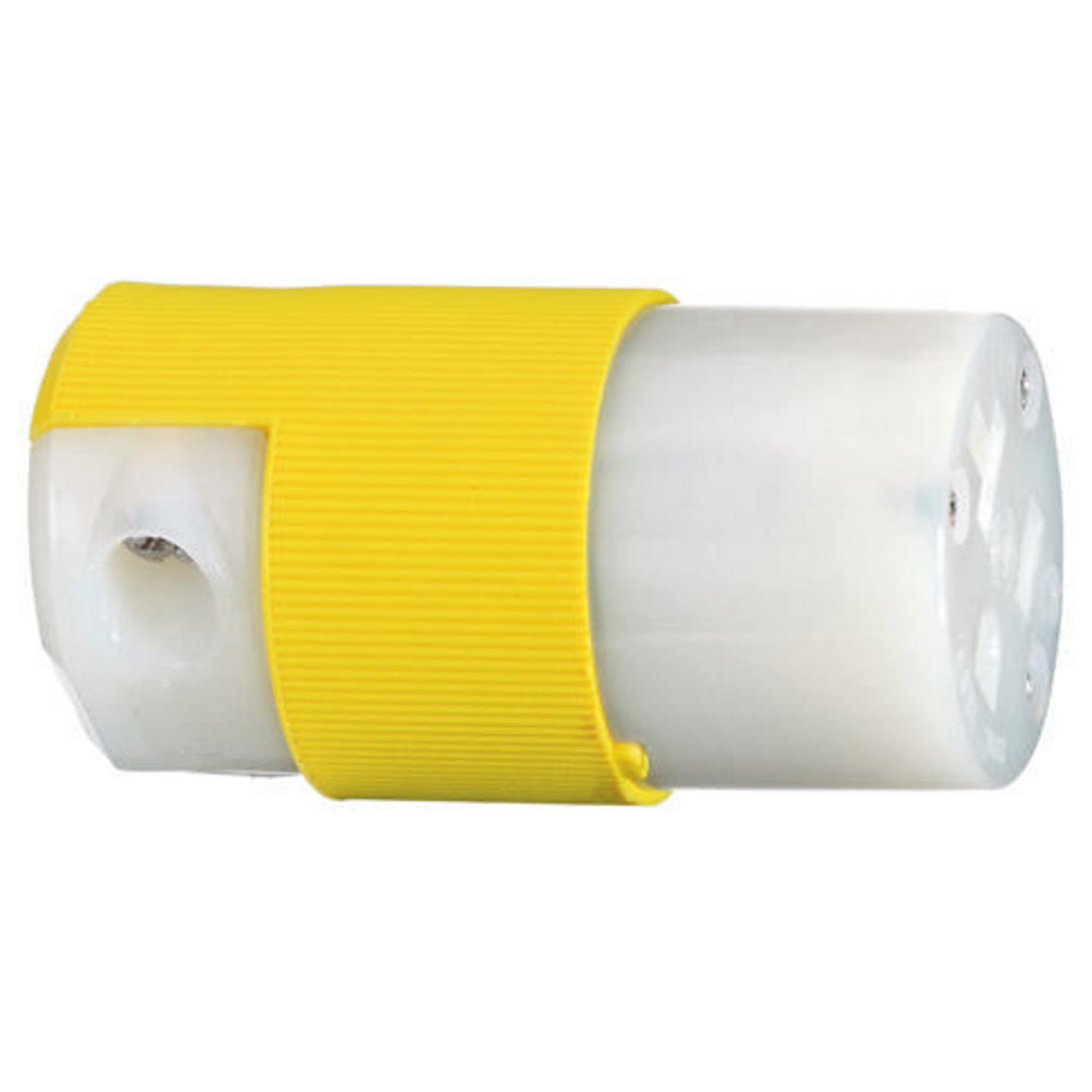 MARINE CONN, 20A 125V, 5-20R, YL