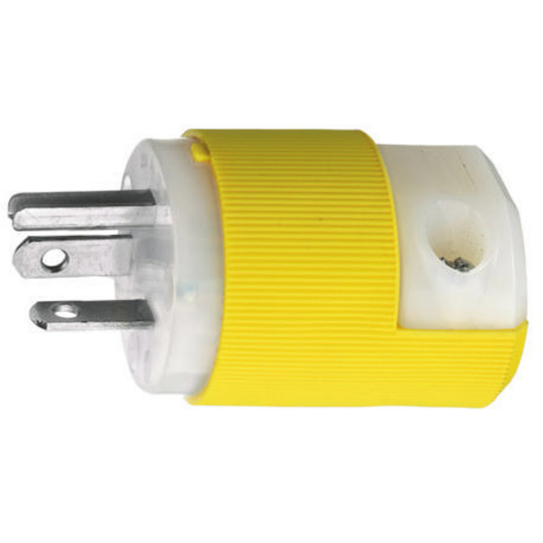 MARINE PLUG, 20A 250V, 6-20P, YL