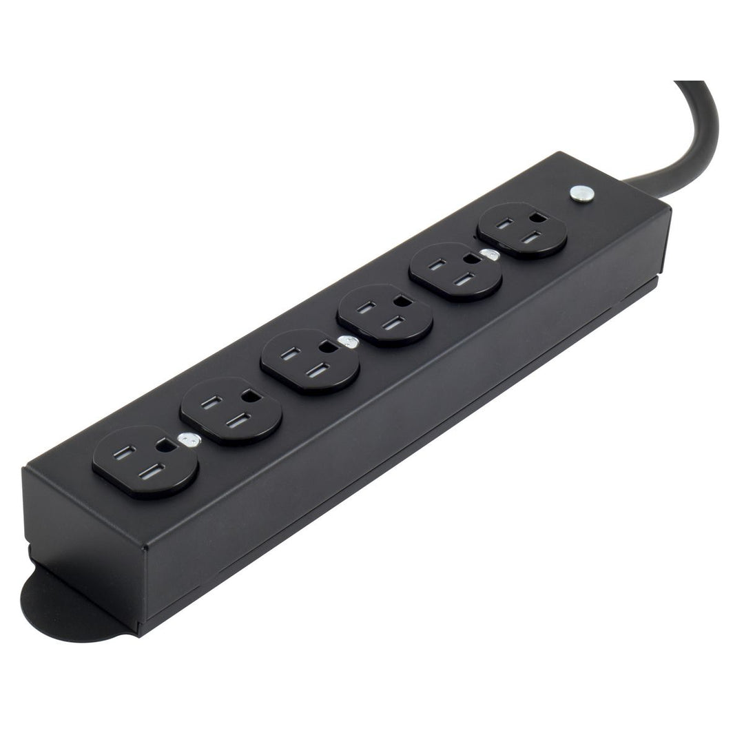 15A RPT 6 OUTLET 15 CORD BLACK