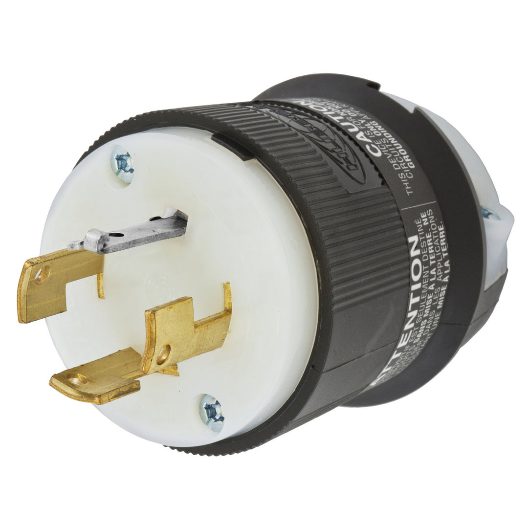 LKG PLUG, 4P4W, 20A 120/208V, BK