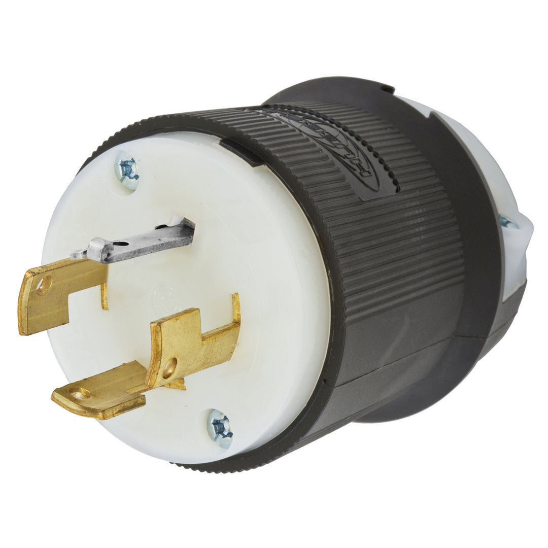 LKG PLUG, 3P4W, 20A 3PH 250V, BK