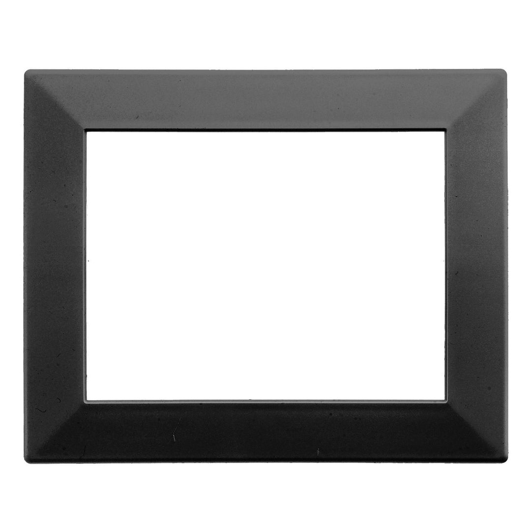 MC WALLBOX TRIM, 3 GANG, BLACK (MS90)