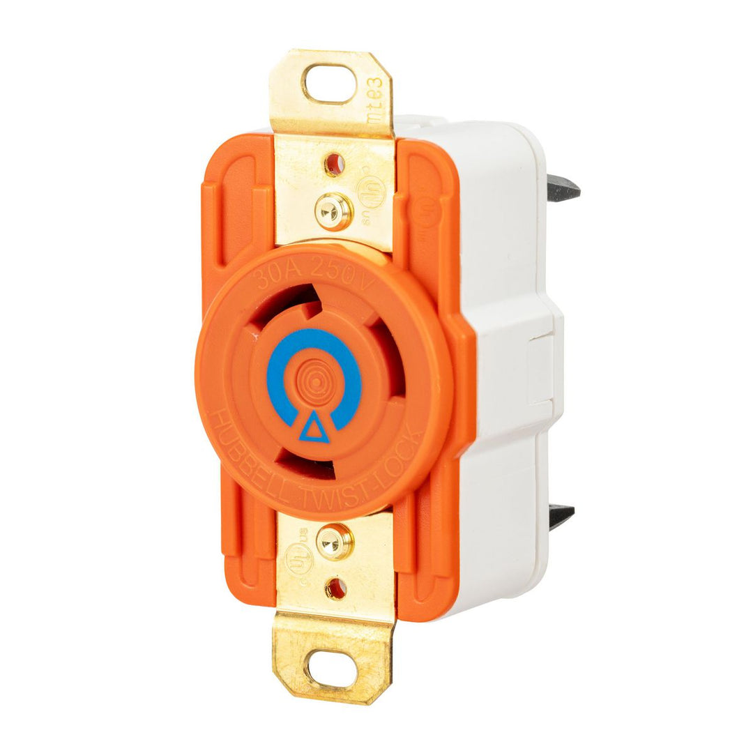 LKG RCPT, IG, 30A 250V, L6-30R, OR, ST