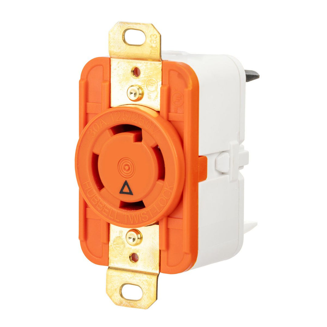 LKG RCPT IG 30A 125/250V L14-30R, OR, ST