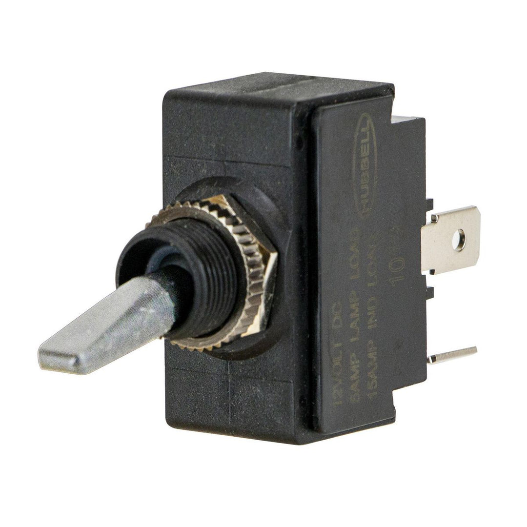 MARINE SWITCH, SPST ON/OFF, LIGHTED, GN