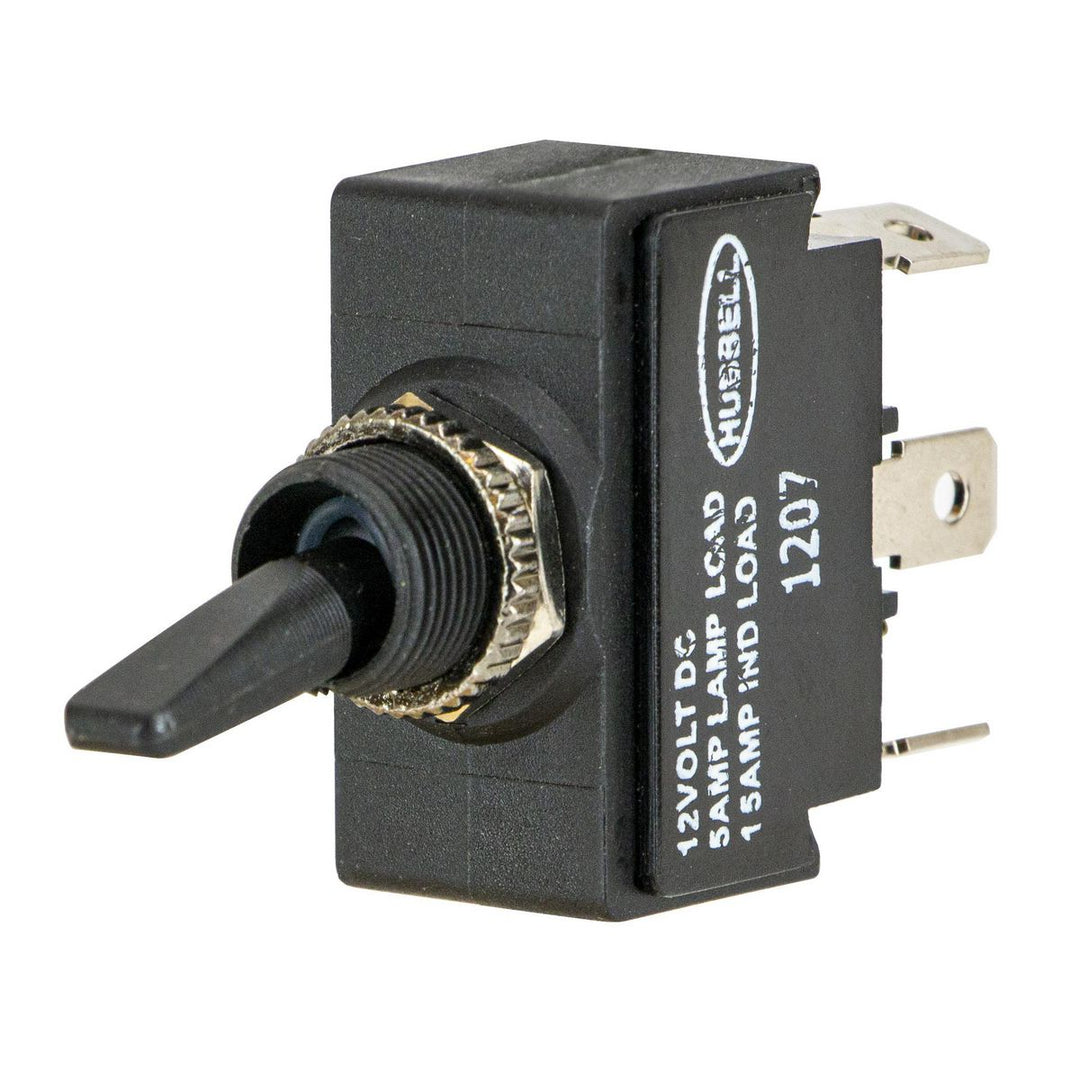 MARINE SWITCH, DPDT ON/OFF/ON,  W/JPR