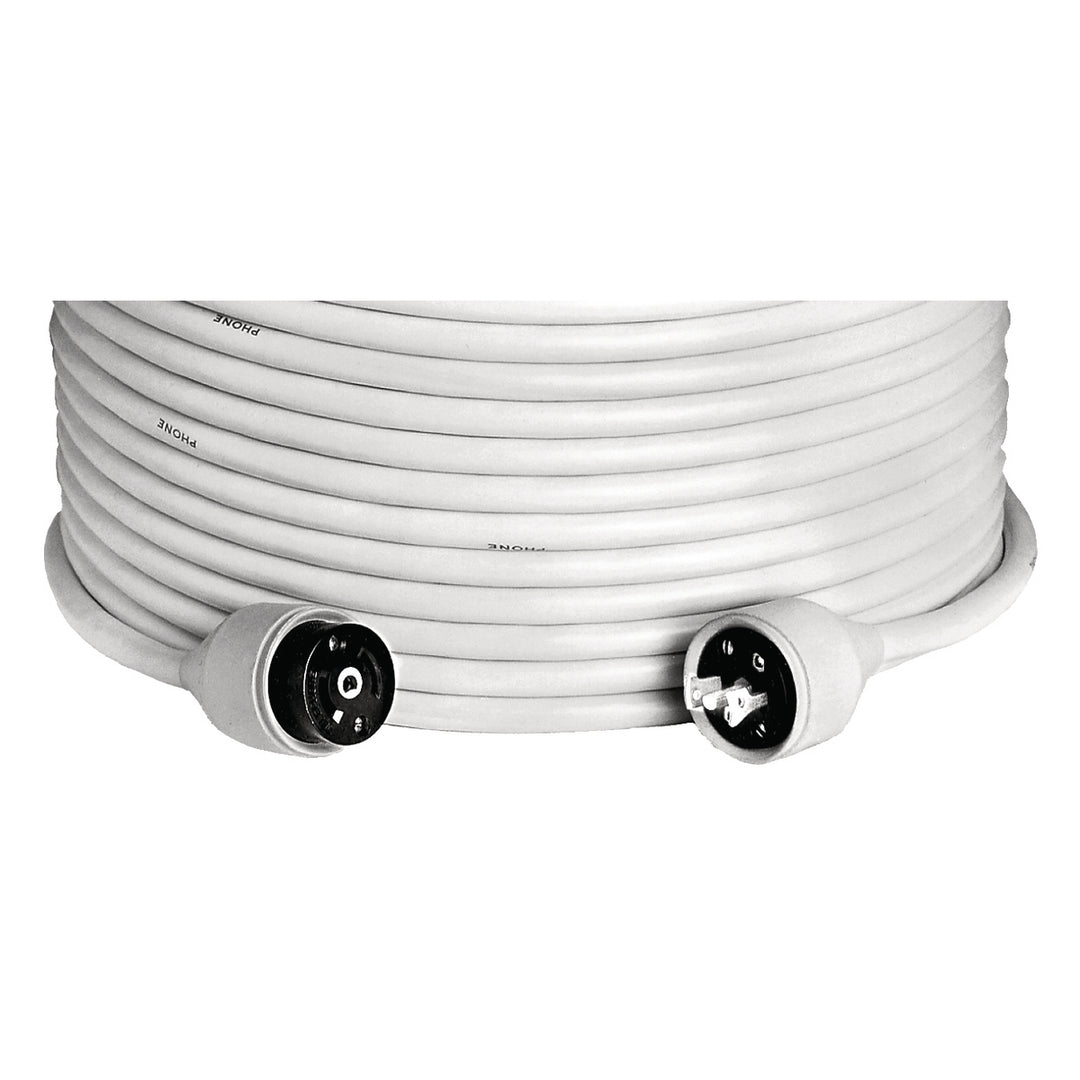 MARINE TELEPHONE CORD, 25' WH (MS90)