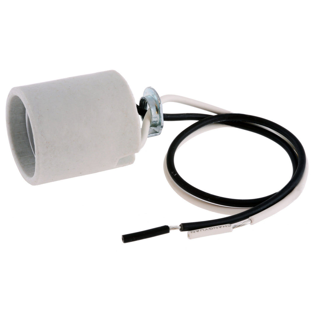 LPHLDR MED BASE 12" LEADS, SCRW MNT