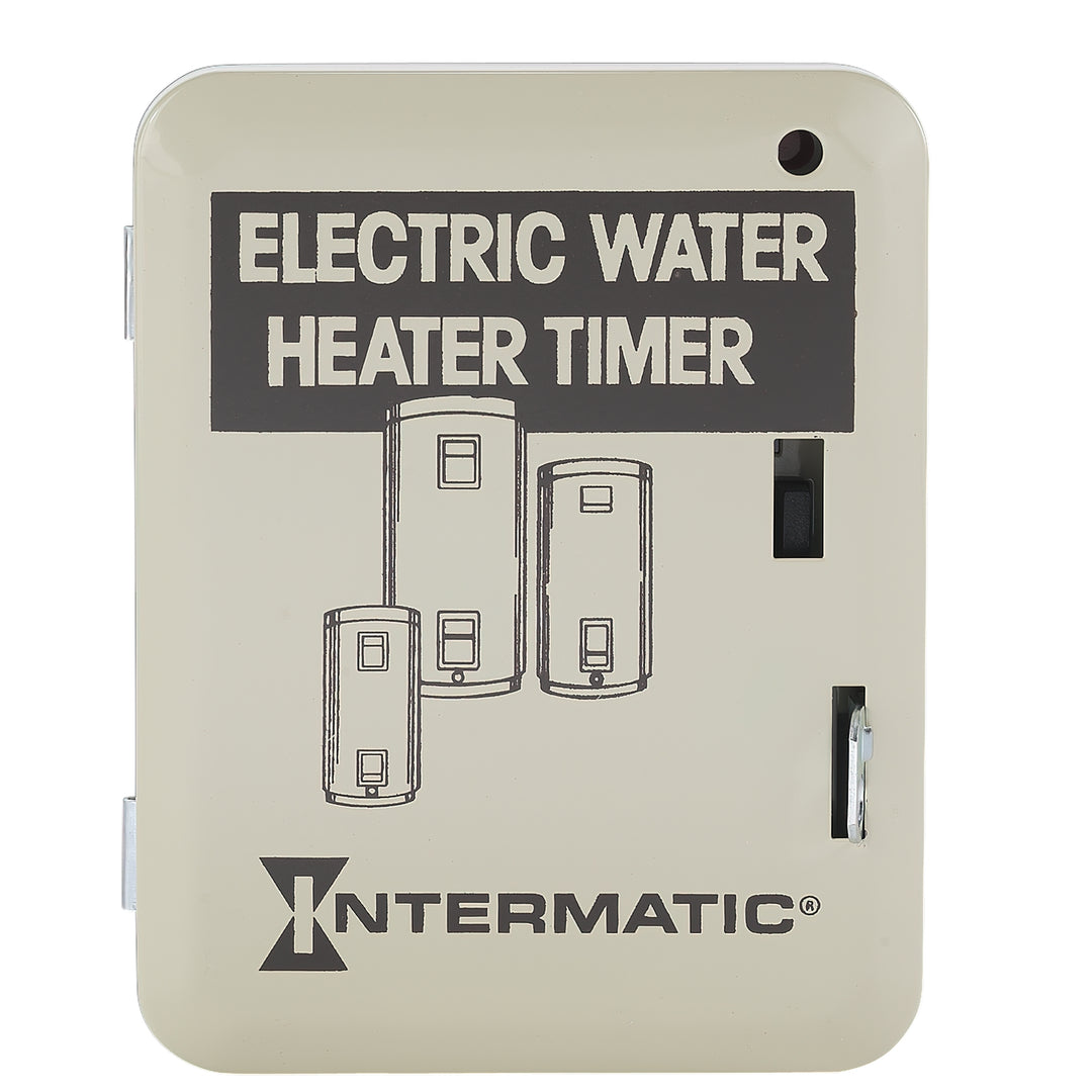 Electric Water Heater timer, 208-250VAC, 60Hz, SPST, 25A