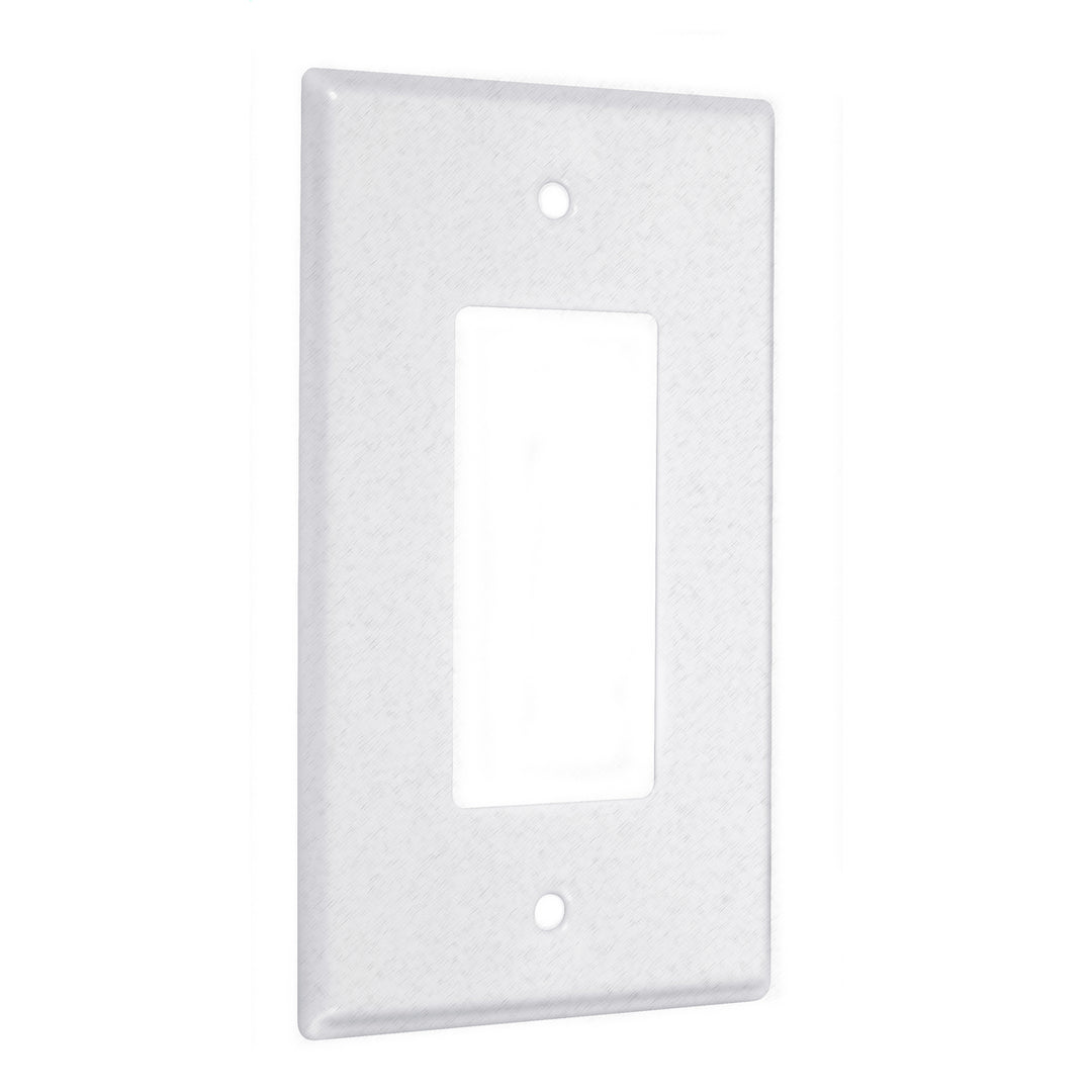 1G STANDARD DECORATOR WHITE TEXTURED