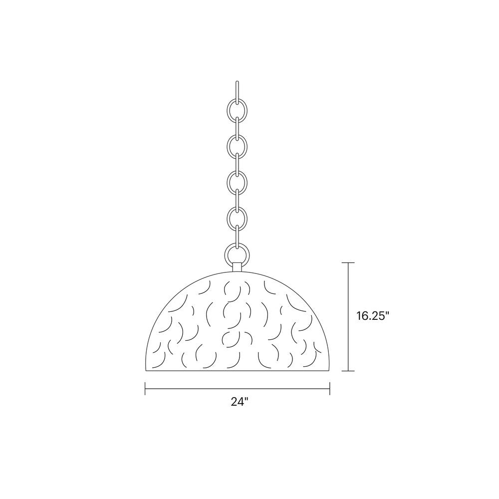 Whare Large Pendant