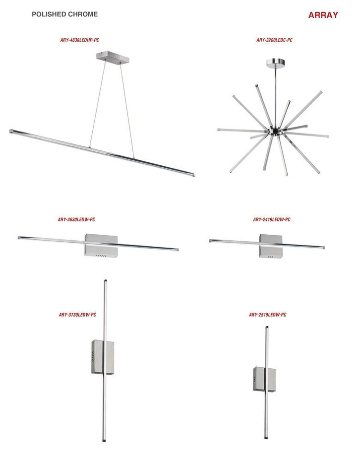 19W Wall Sconce PC w/WH Acrylic Diffuser