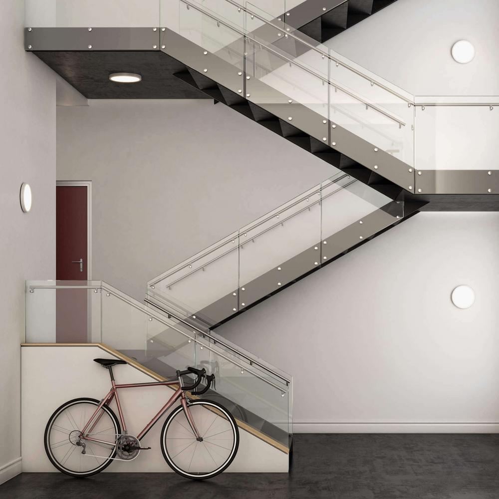 18 Inch Round Indoor/Outdoor LED Flush Mount