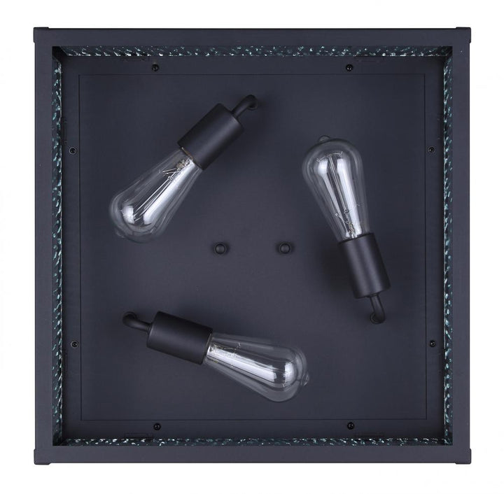 Shana Flush Mount Black