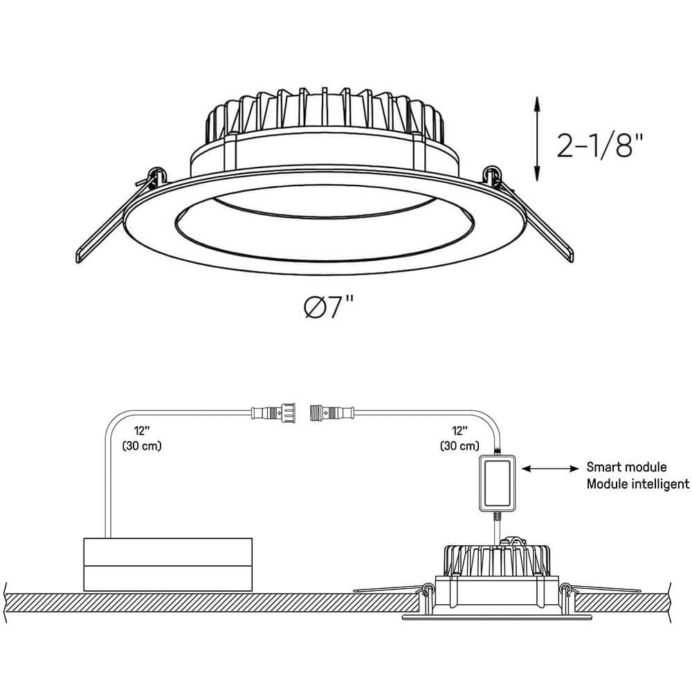 6" DCPro Deep regressed panel