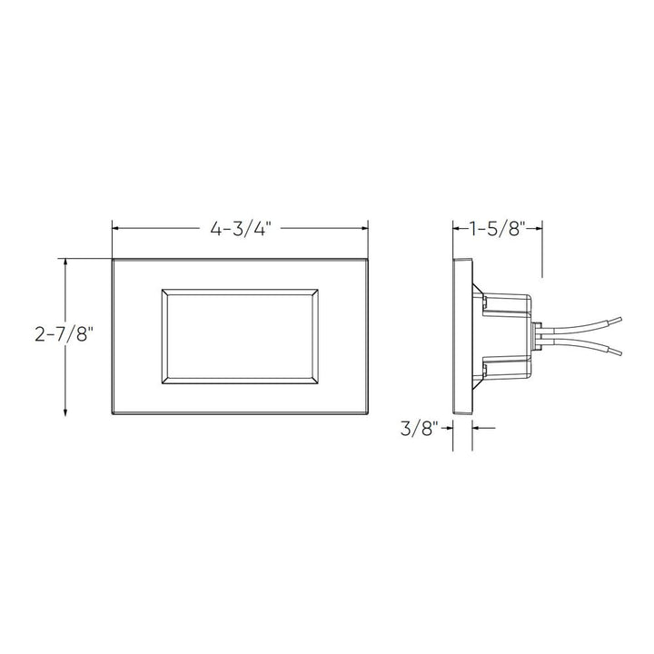 Landscape Flat Step Light 5CCT