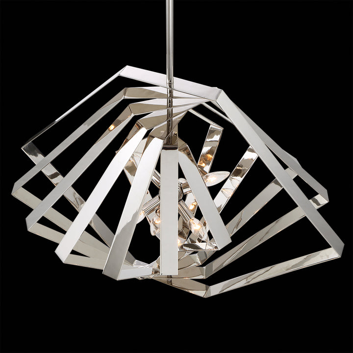 Downtown, 10LT LTChandelier, Chr