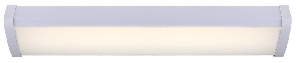 Utility LED Integrated Utility Light, White Finish