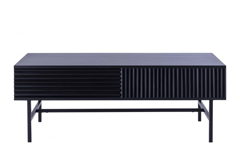 Mez Black Finished Coffee Table