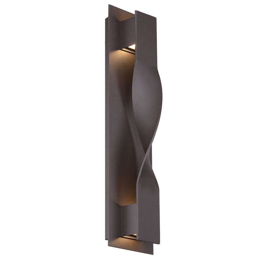 Twist Outdoor Wall Sconce Light