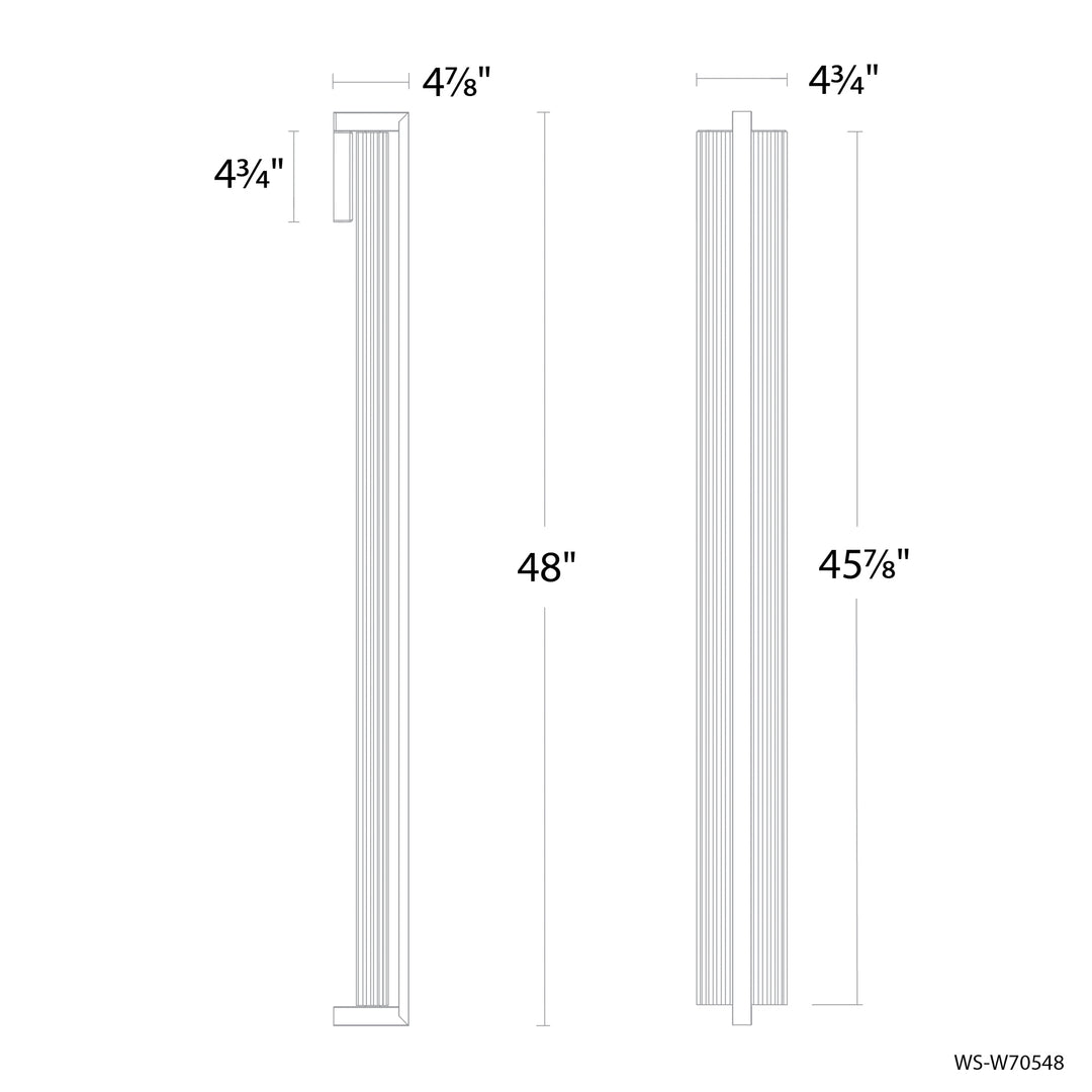 Krimp Outdoor Wall Sconce Light