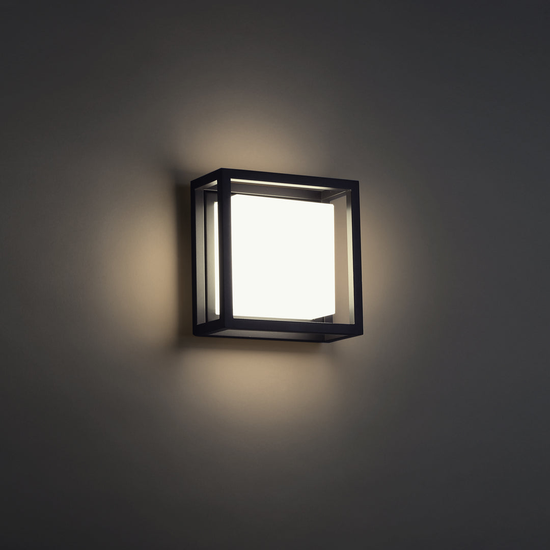 Framed Outdoor Wall Sconce Light