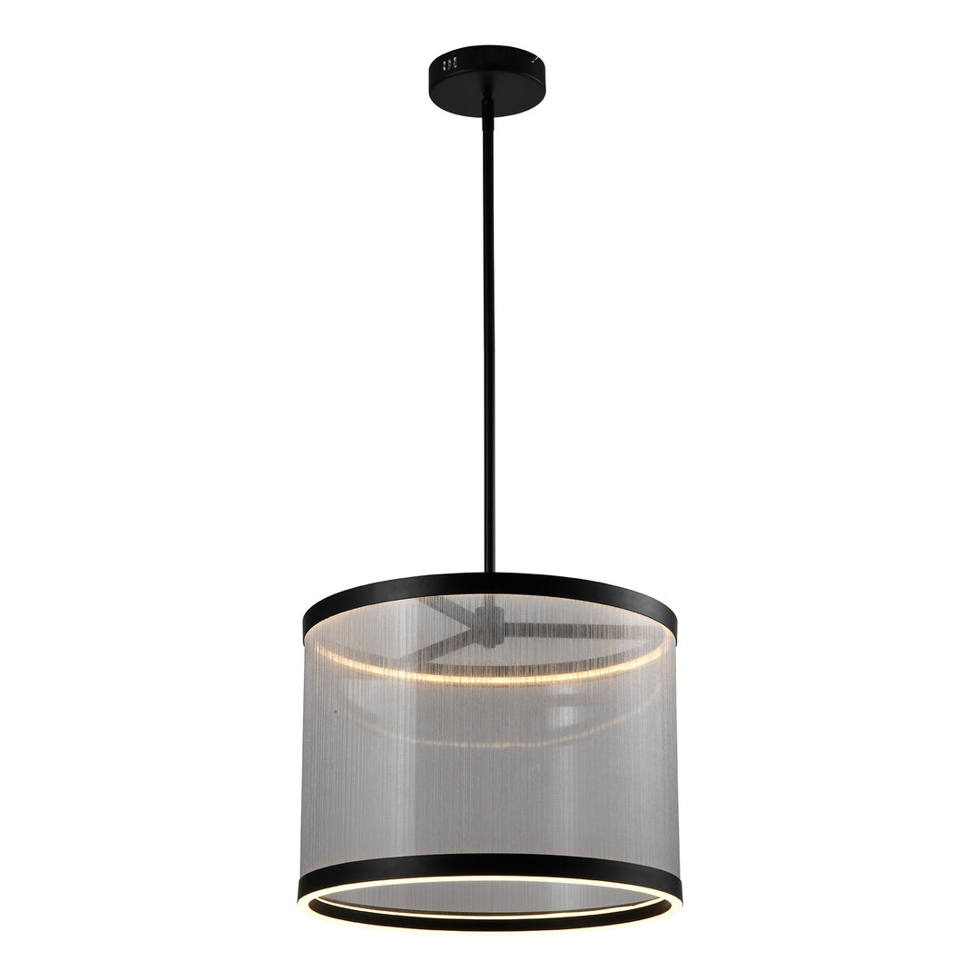 Cora Integrated LED Pendant, Silver