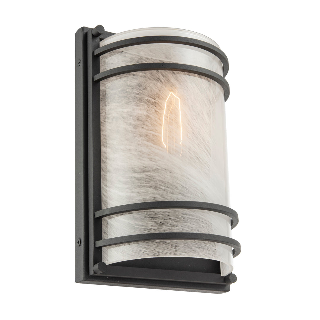 Keswick 1 Light Outdoor Wall Sconce 11", Black