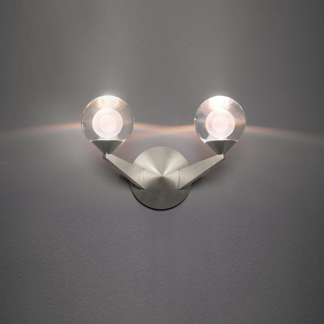 Double Bubble Wall Sconce Light