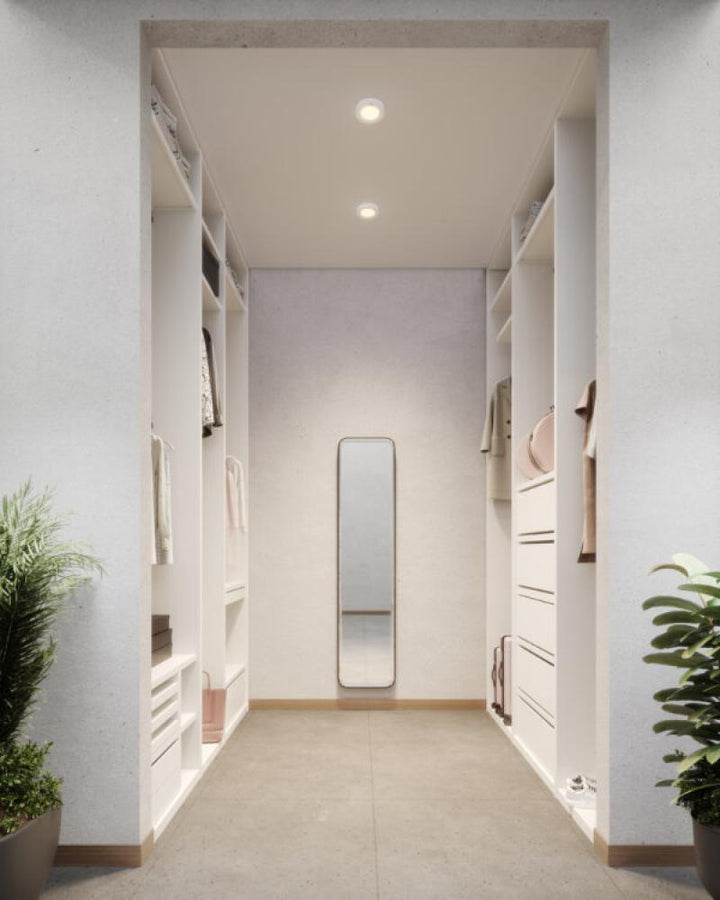 Plastic Flush Mount, 5CCT