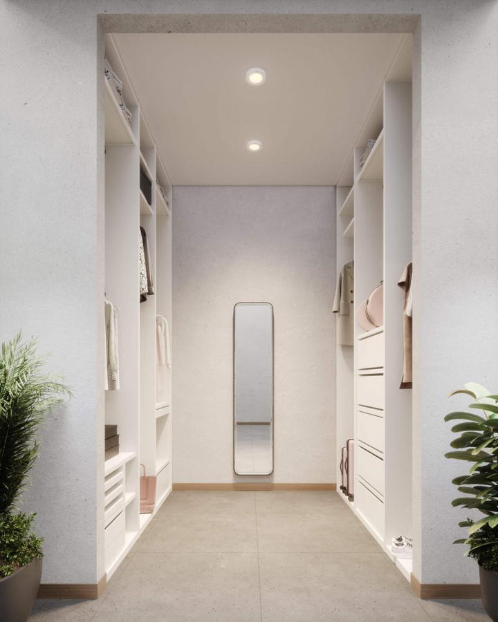 Plastic Flush Mount, 5CCT