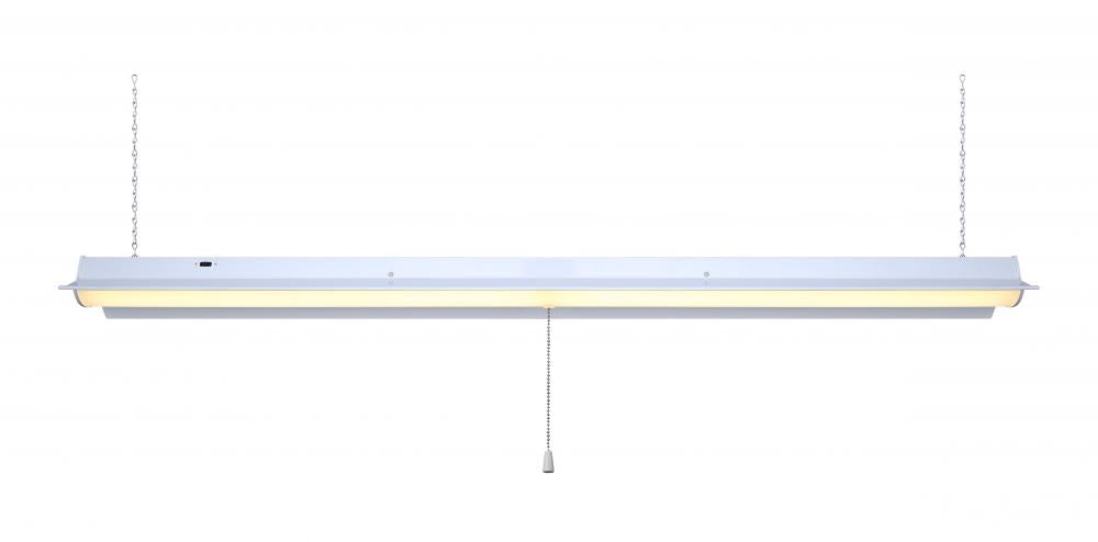 LED Utility LED Integrated Utility Light, White Finish