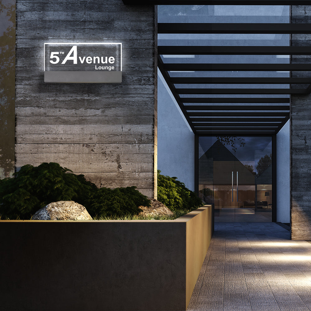 Halpern, Outdr, LED Sign, Med, Mar