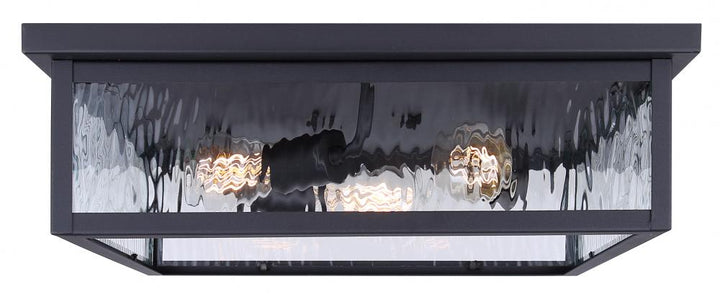 Shana Flush Mount Black