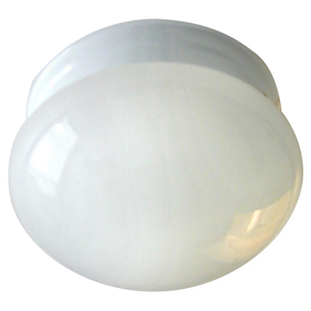 IFM137WH, 1 Light Flush Mount, White Finish