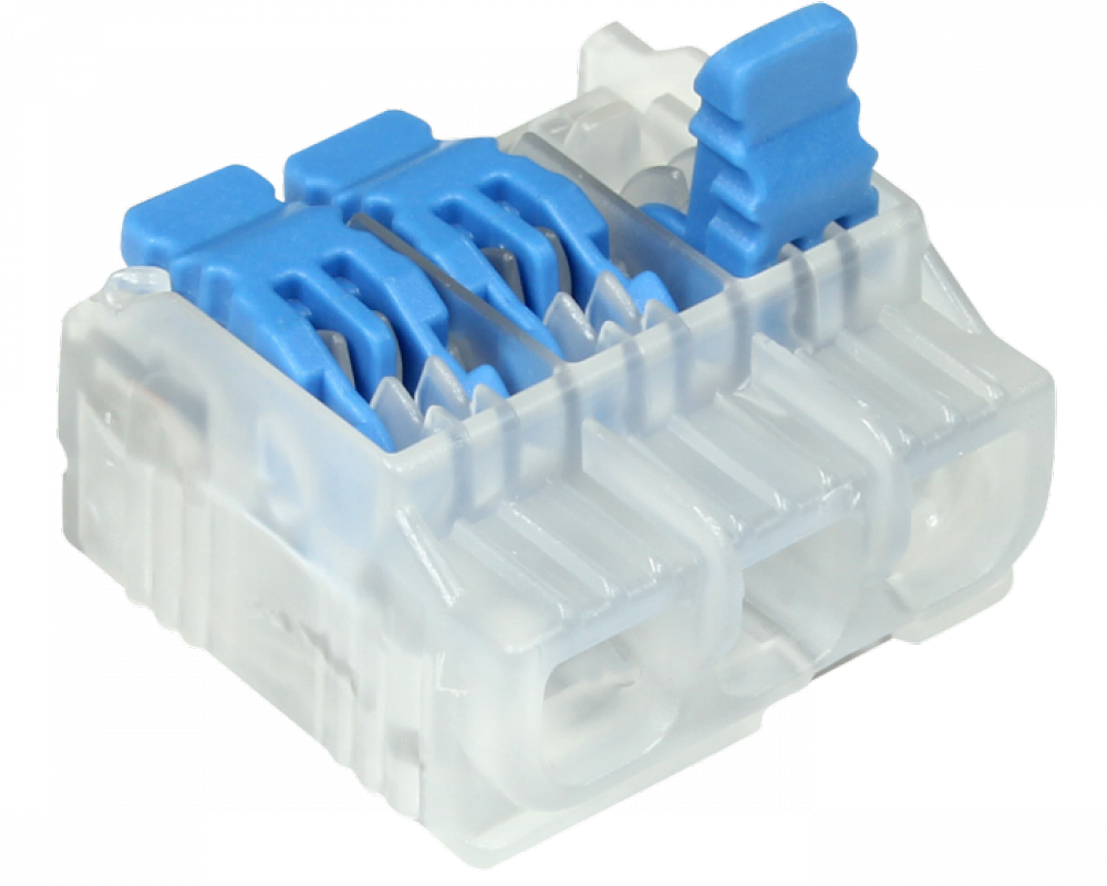 In-SureÂ® Lever Wire Connector, L23 3-Port, 100/