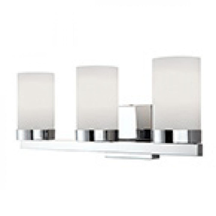 Milo 3 Light Vanity, Chrome Finish