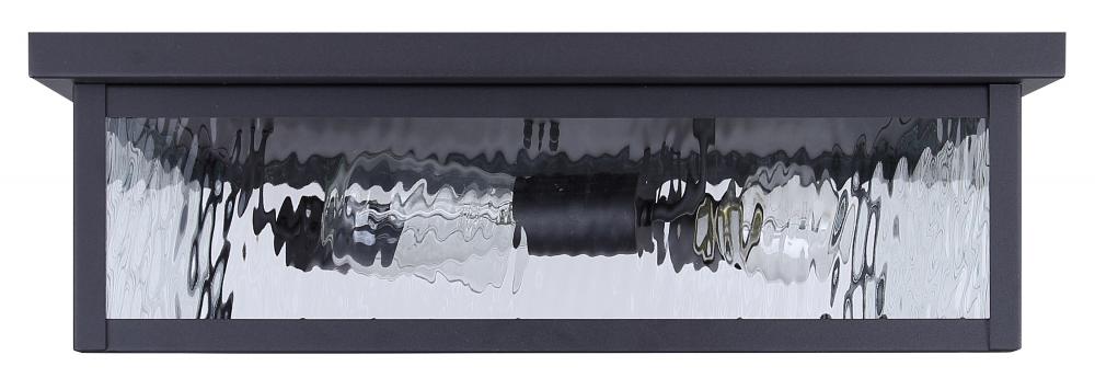 Shana Flush Mount Black