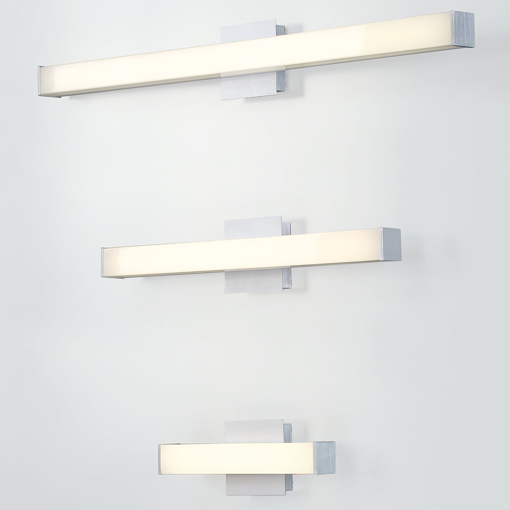 Kelvin, LED Wall Sconce, Lrg, Alu