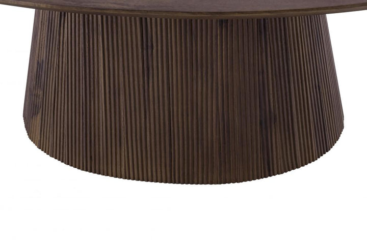 Madhy Brown Wood Coffee Table