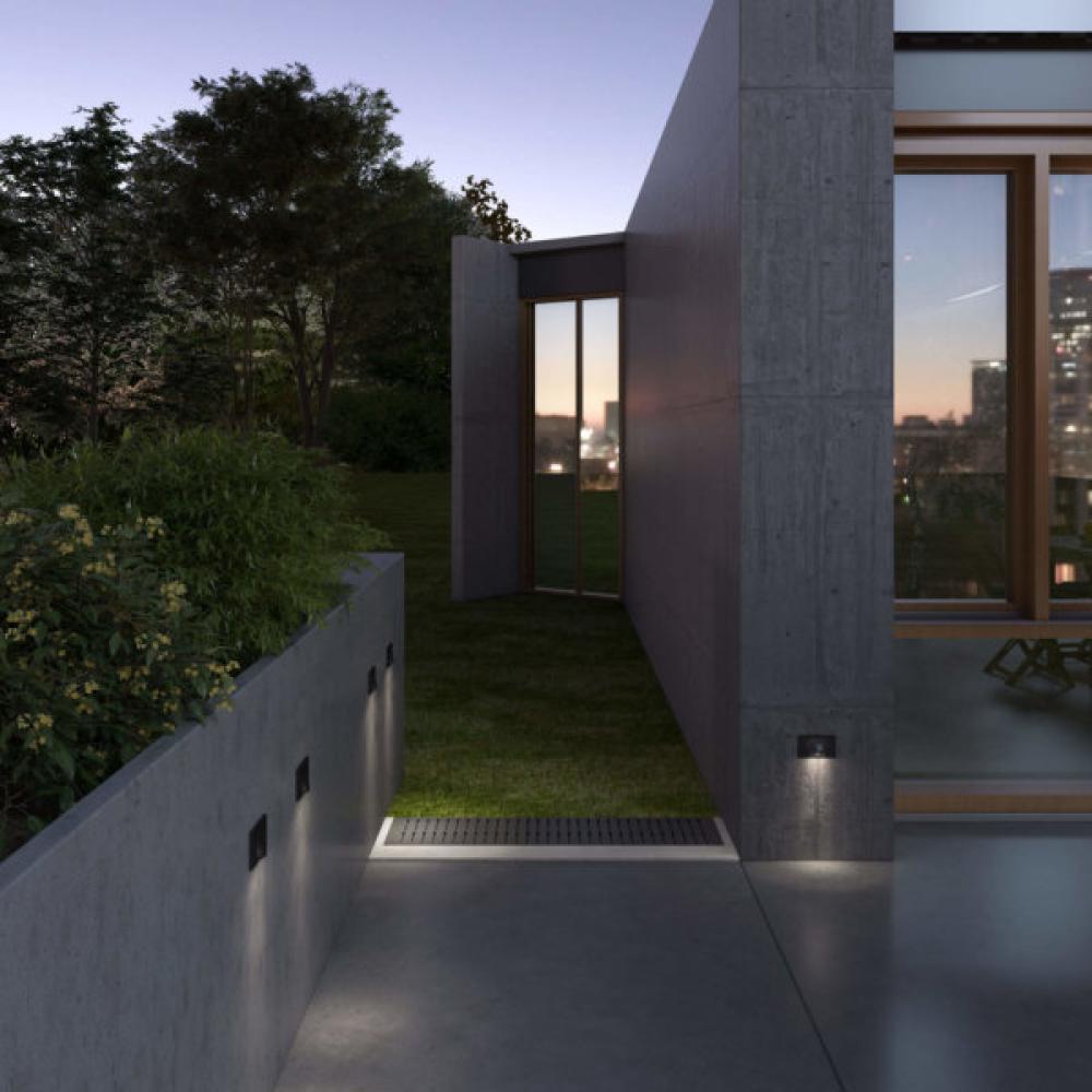 Recessed Horizontal LED Step Light