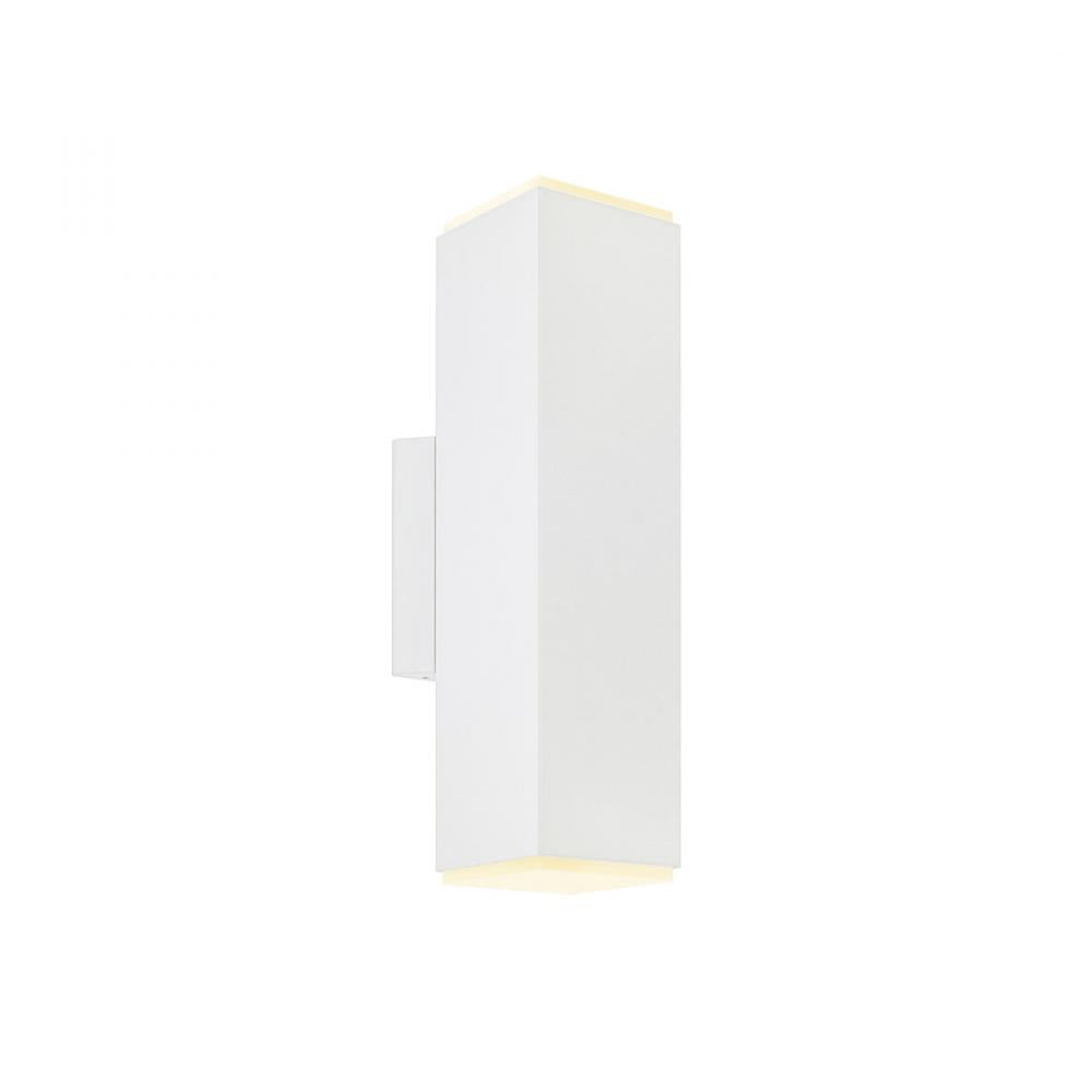 4 Inch Square Adjustable LED Cylinder Sconce