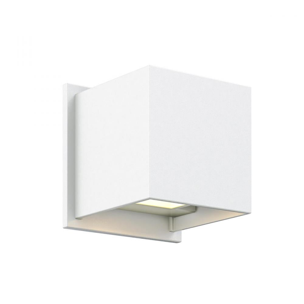 Square Directional Up/Down LED Wall Sconce