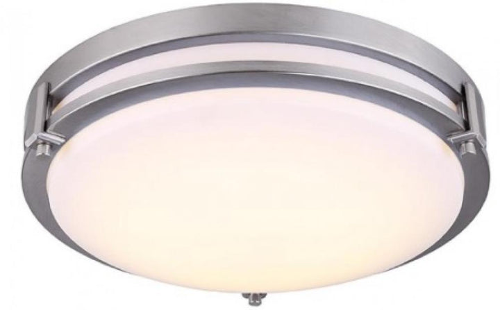 Gilda LED Integrated Flush Mount Light, Brushed Nickel Finish