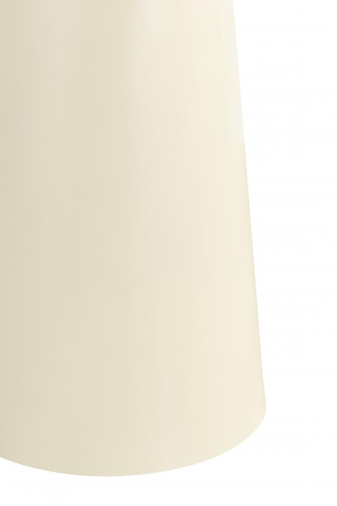 Safid White Finished Side Table